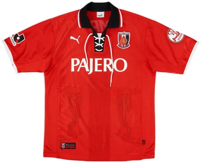 2001-03 Urawa Red Diamonds Home Shirt - 9/10 - (S/M)