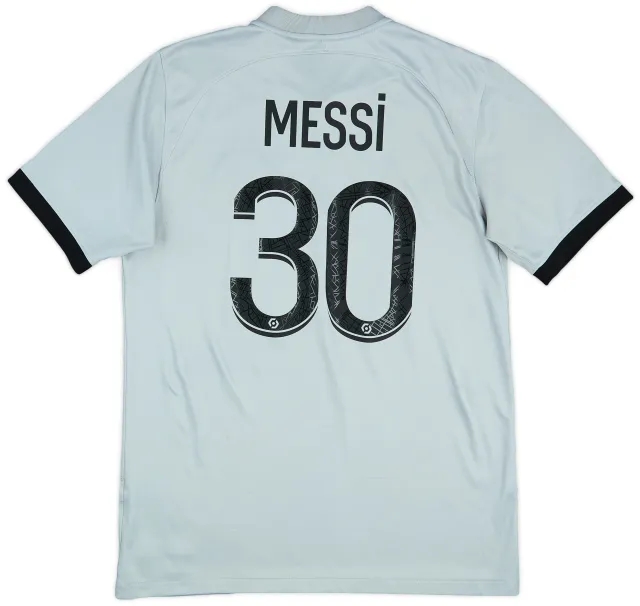 2022-23 Paris Saint-Germain Away Shirt Messi #30 - 7/10 - (M)