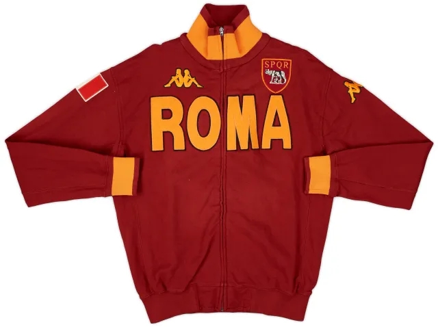 2009-10 Roma Kappa Track Jacket - 9/10 - (L)