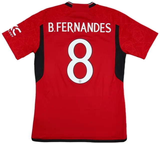 2023-24 Manchester United Home Shirt B.Fernandes #8 - 10/10 - (M)