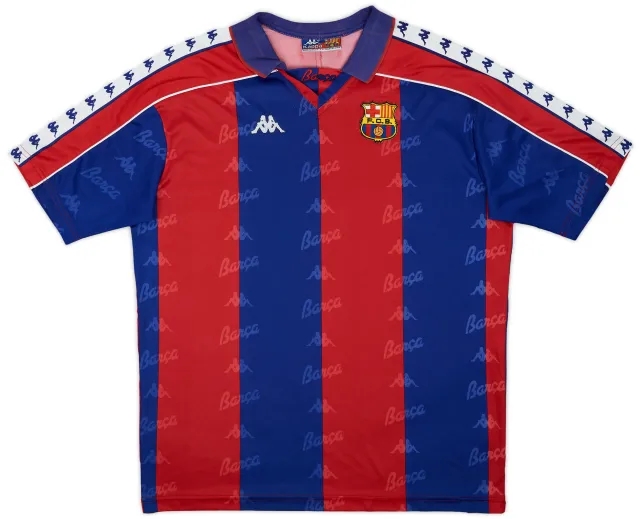 1992-95 Barcelona Home Shirt - 10/10 - (XL)