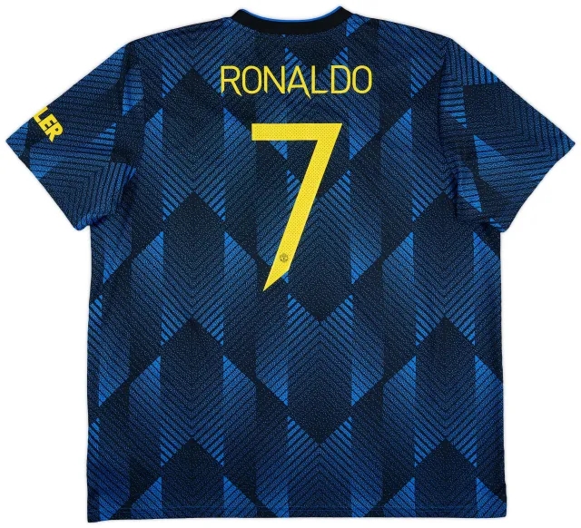 2021-22 Manchester United Third Shirt Ronaldo #7 - 10/10 - (XXL)
