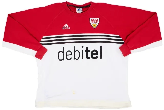 1998-00 Stuttgart adidas Sweat Top - 6/10 - (L)