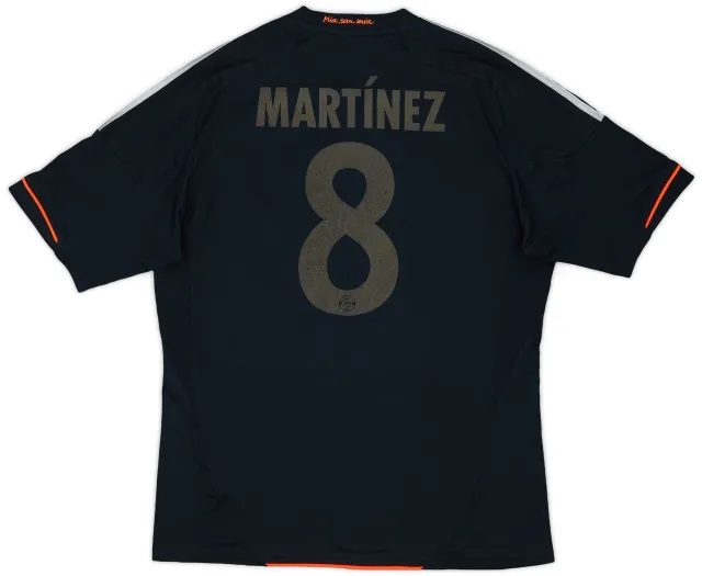 2012-13 Bayern Munich Third Shirt Martinez #8 - 3/10 - (L)