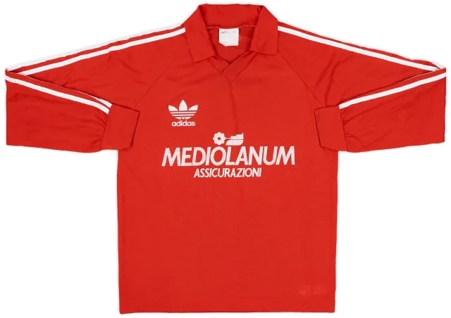 1990-92 AC Milan adidas Training L/S Shirt - 6/10 - (XS)