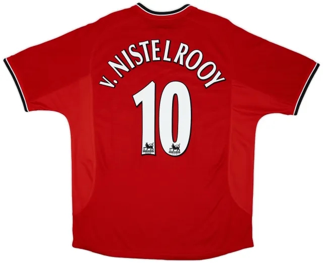 2000-02 Manchester United Home Shirt V.Nistelrooy #10 - 5/10 - (XL)