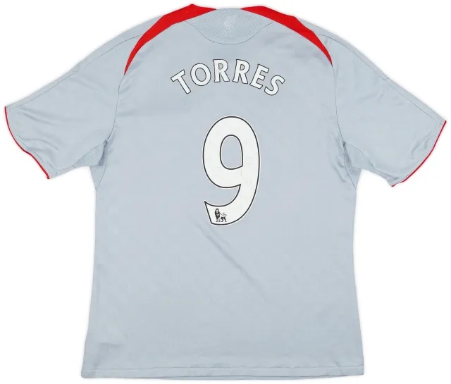 2008-09 Liverpool Away Shirt Torres #9 - 5/10 - (L)