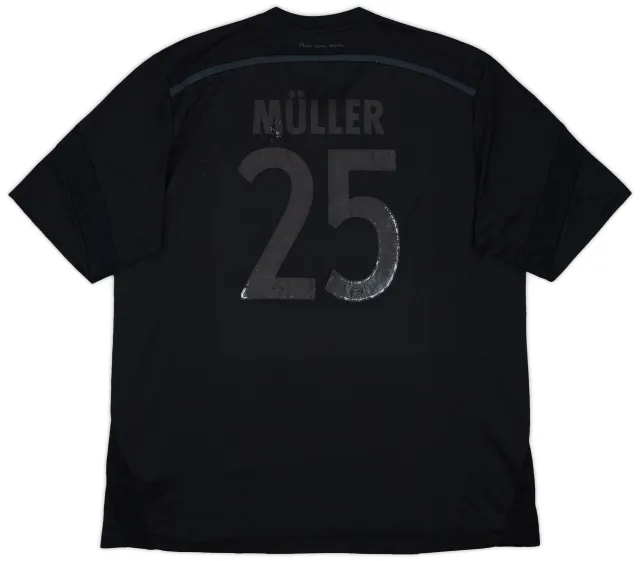 2014-15 Bayern Munich Third Shirt Muller #25 - 3/10 - (XXL)