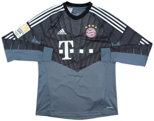 2014-15 Bayern Munich GK Shirt - 4/10 - (XL.Boys)