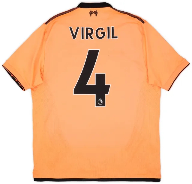 2017-18 Liverpool 125 Years Third Shirt Virgil #4 - 7/10 - (M)