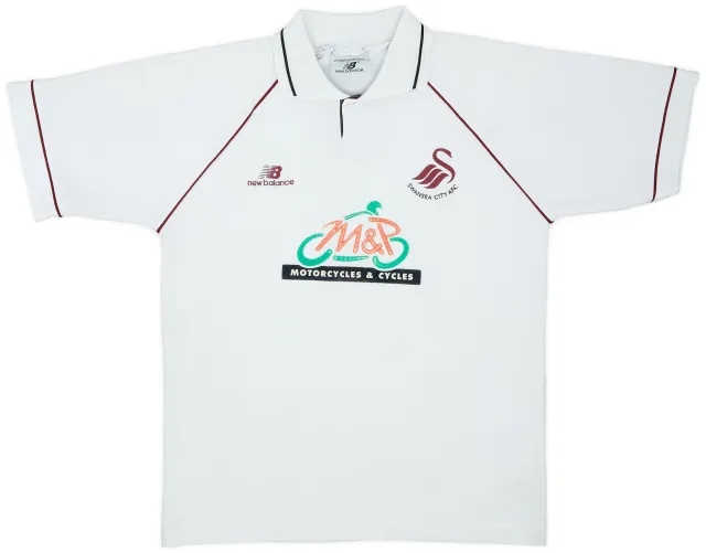 1999-00 Swansea Home Shirt - 6/10 - (M/L)