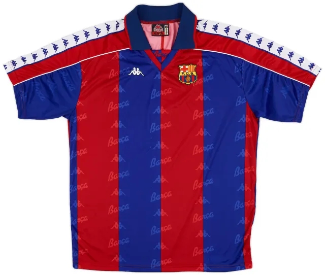 1992-95 Barcelona Home Shirt - 9/10 - (XL)