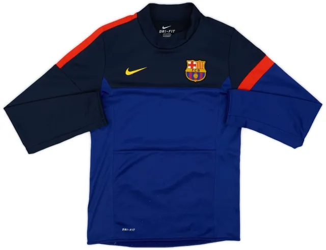 2012-13 Barcelona Nike Sweat Top - 8/10 - (S)