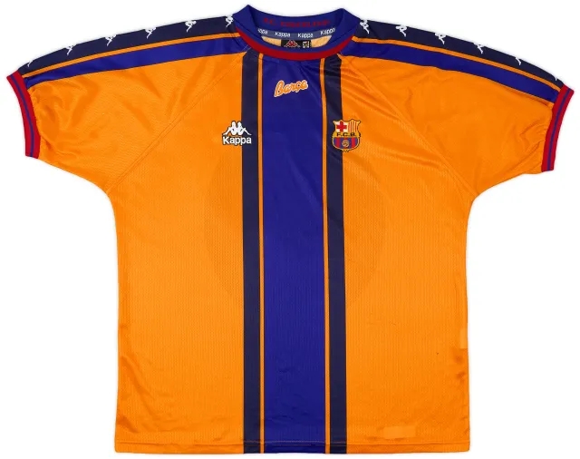 1997-98 Barcelona Away Shirt - 8/10 - (XL)