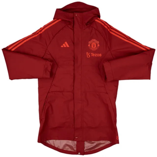 2023-24 Manchester United Player Issue Hooded Rain Jacket #86 - 10/10 - (S)