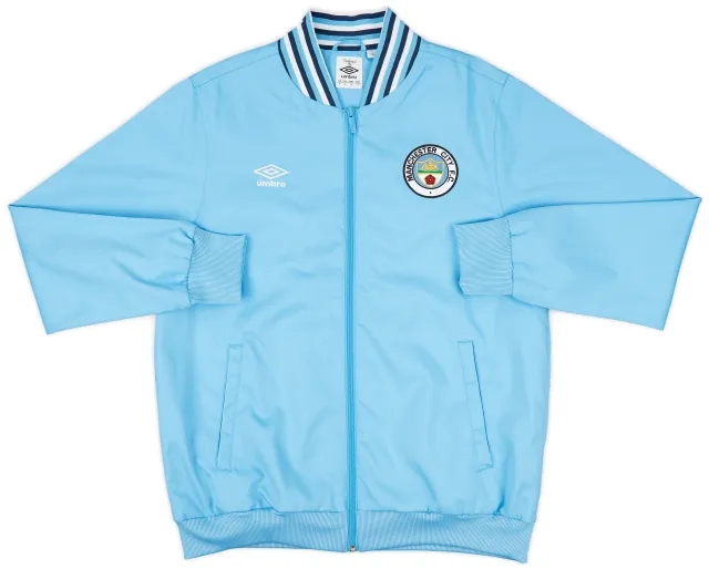 2011-12 Manchester City Umbro Anthem Jacket - 10/10 - (L)