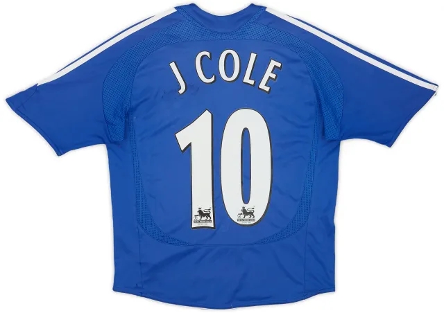 2006-08 Chelsea Home Shirt J Cole #10 - 5/10 - (S.Boys)