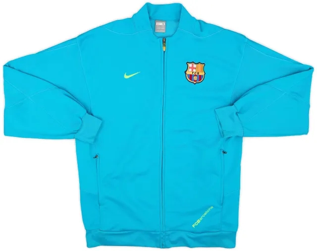 2007-08 Barcelona Nike Track Jacket - 8/10 - (M)