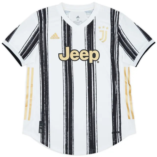 2020-21 Juventus Authentic Home Shirt - 8/10 - (M)