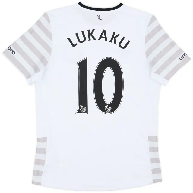 2015-16 Everton Away Shirt Lukaku #10 - 9/10 - (M)