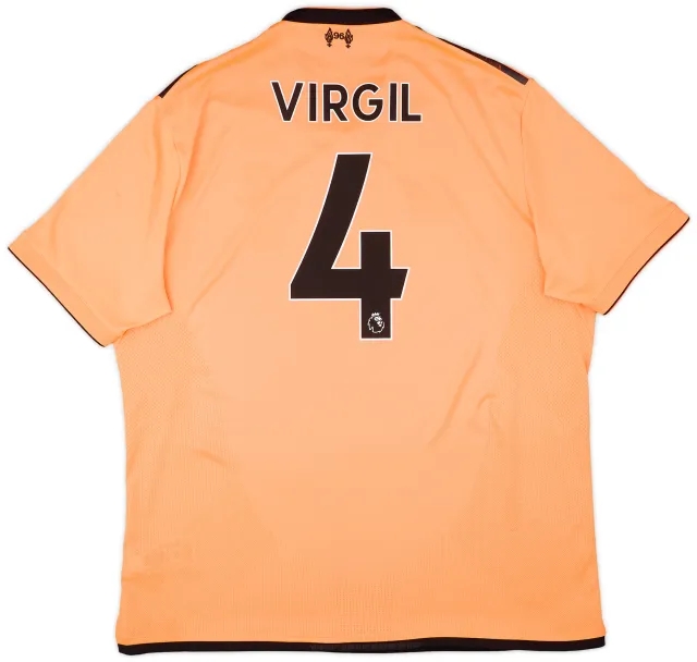 2017-18 Liverpool 125 Years Third Shirt Virgil #4 - 7/10 - (XL)
