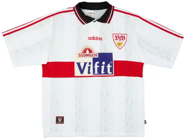 1996-97 Stuttgart Home Shirt - 6/10 - (XL)