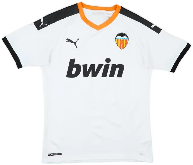 2019-20 Valencia Home Shirt - 8/10 - (S)