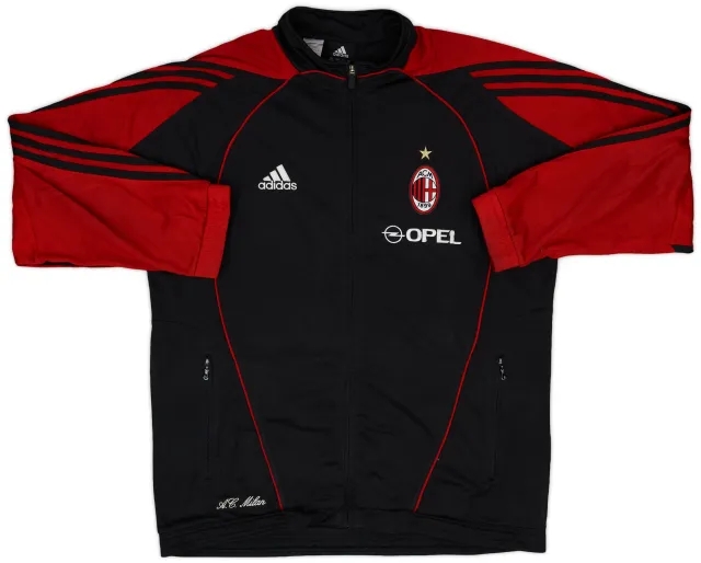 2005-06 AC Milan adidas Track Jacket - 8/10 - (M/L)