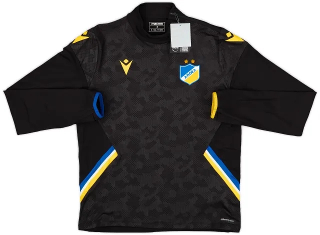 2022-23 Apoel Nicosia Macron 1/4 Zip Training Top (S)