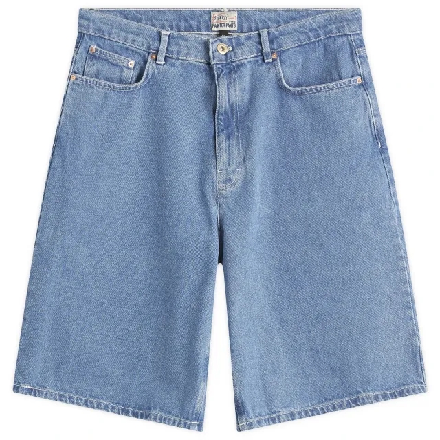 Stan Ray Men's Wide 5 Denim Shorts Single Stone