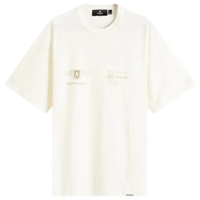 Represent Men's Team Rep T-Shirt Flat White