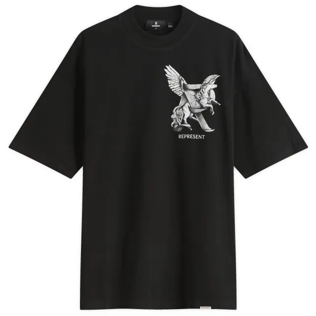 Represent Men's Elegance In Motion T-Shirt Jet Black