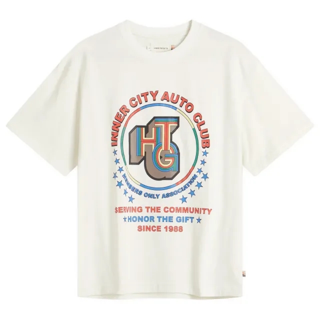 Honor the Gift Men's Auto Association T-Shirt Bone