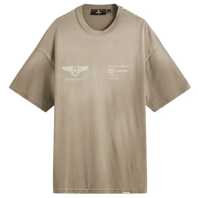 Represent Men's Team Rep T-Shirt Dark Taupe
