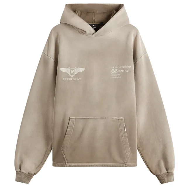 Represent Men's Team Rep Hoodie Dark Taupe