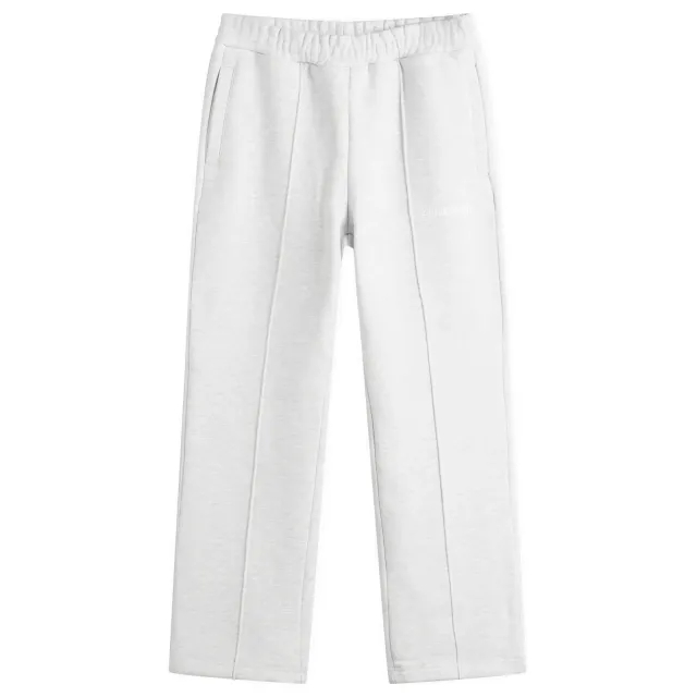 ANNIE HOOD Men's Straight College Joggers Grey