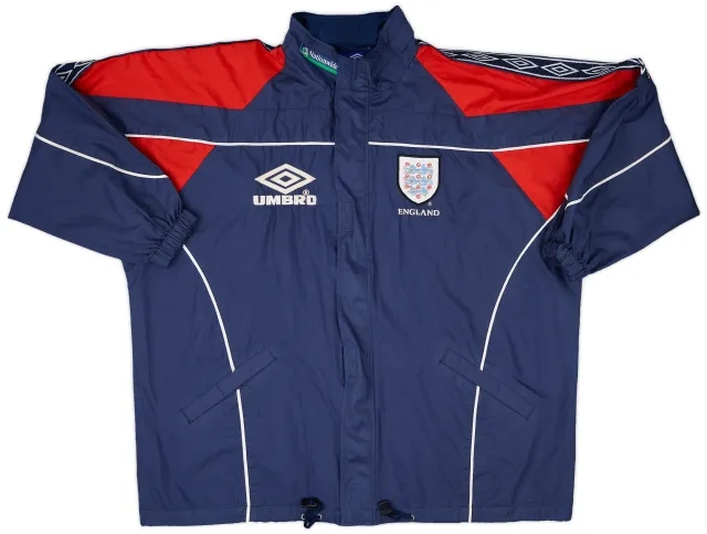 1999-01 England Umbro Player Issue Track Jacket - 6/10 - (XL)