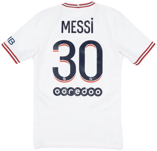 2021-22 Paris Saint-Germain Fourth Shirt Messi #30 - 8/10 - (XS)