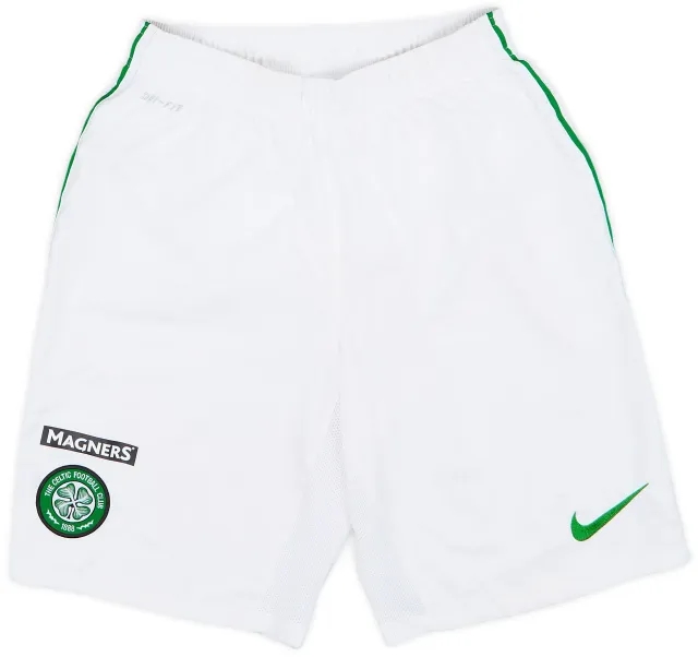 2013-15 Celtic Home Shorts - 8/10 - (S)