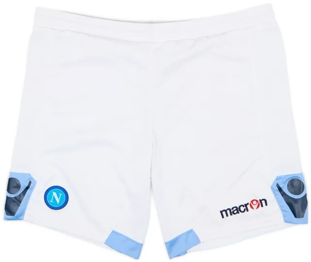 2010-11 Napoli Home Shorts - 5/10 - (M)