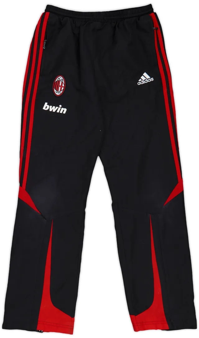 2007-08 AC Milan adidas Track Pants/Bottoms - 6/10 - (M.Boys)