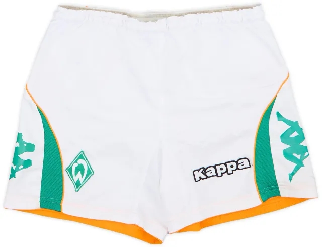 2007-08 Werder Bremen Home Shorts - 6/10 - (M.Boys)