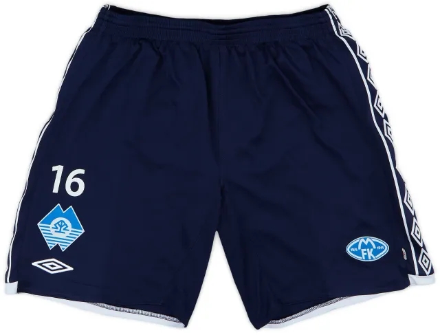 2002-03 Molde Player Issue Umbro Training Shorts #16 - 7/10 - (L)