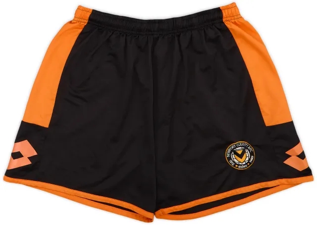 2009-10 Newport County Home Shorts - 7/10 - (L)