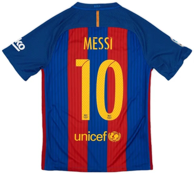 2016-17 Barcelona Home Shirt Messi #10 - 6/10 - (S)