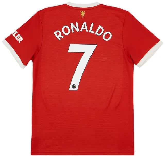 2021-22 Manchester United Home Shirt Ronaldo #7 - 7/10 - (M)