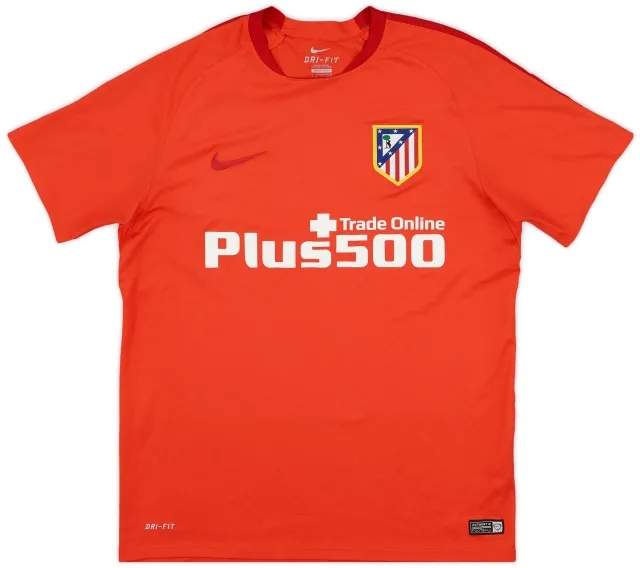 2015-16 Atletico Madrid Nike Training Shirt - 9/10 - (L)