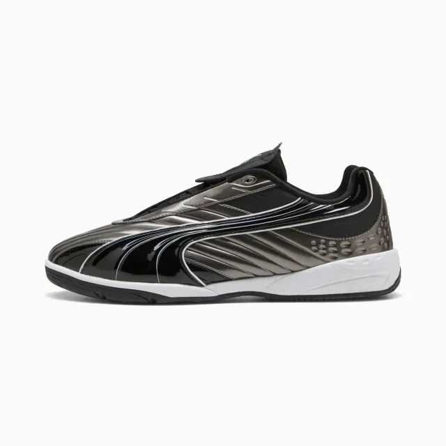 PUMA V-S2 Goalgetter Sneakers Unisex, Aged Silver/Black, size 10