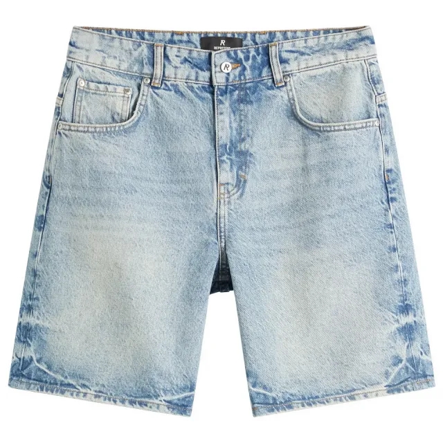 Represent Men's Tailored Denim Shorts Blue