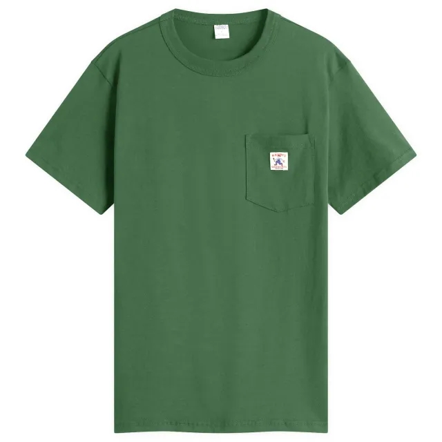 Randy's Garments Men's Logo Pocket T-Shirt Dark Green